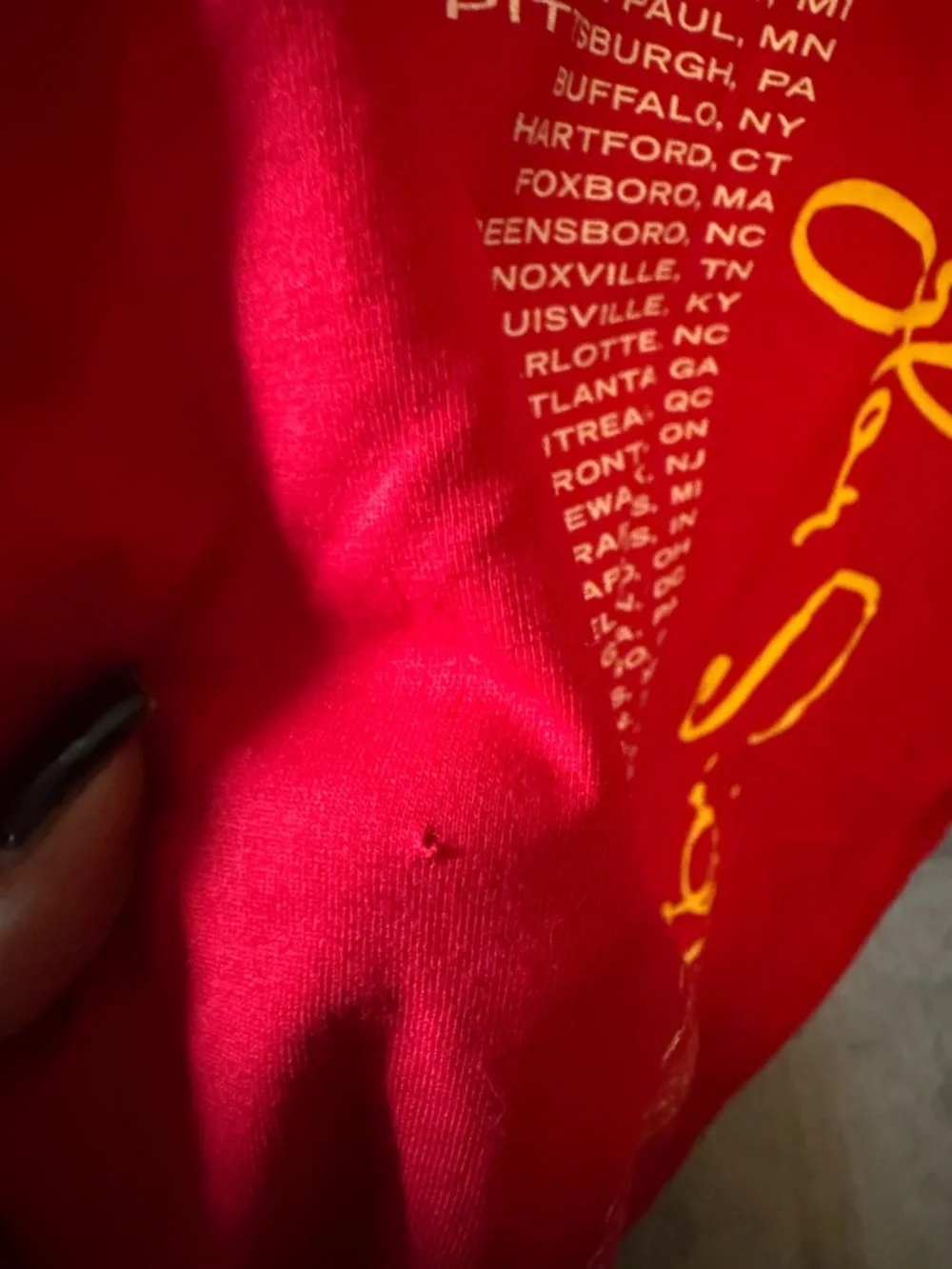 Taylor Swift Speak Now Tour Graphic Tee - Picture 5 of 9